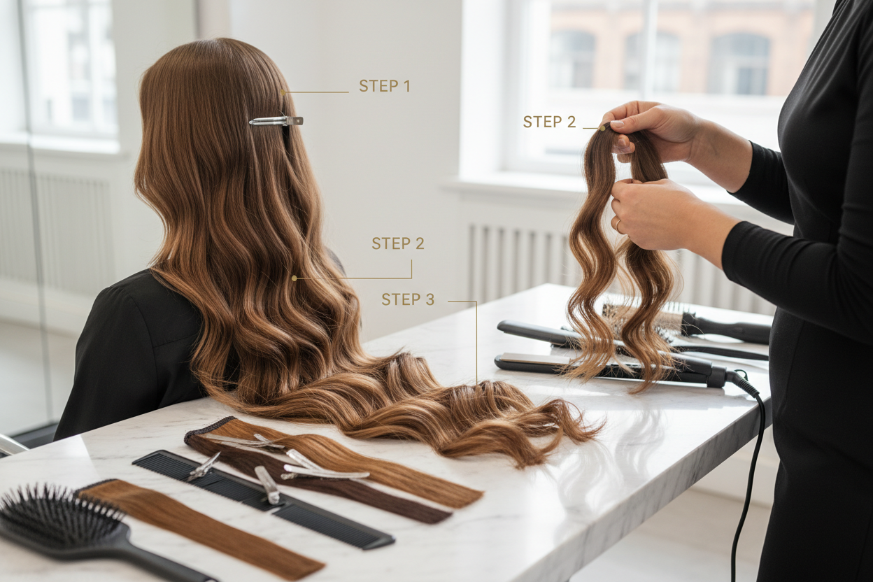 How to Install Hair Extensions Like a Pro: A Complete Beginner’s Guide